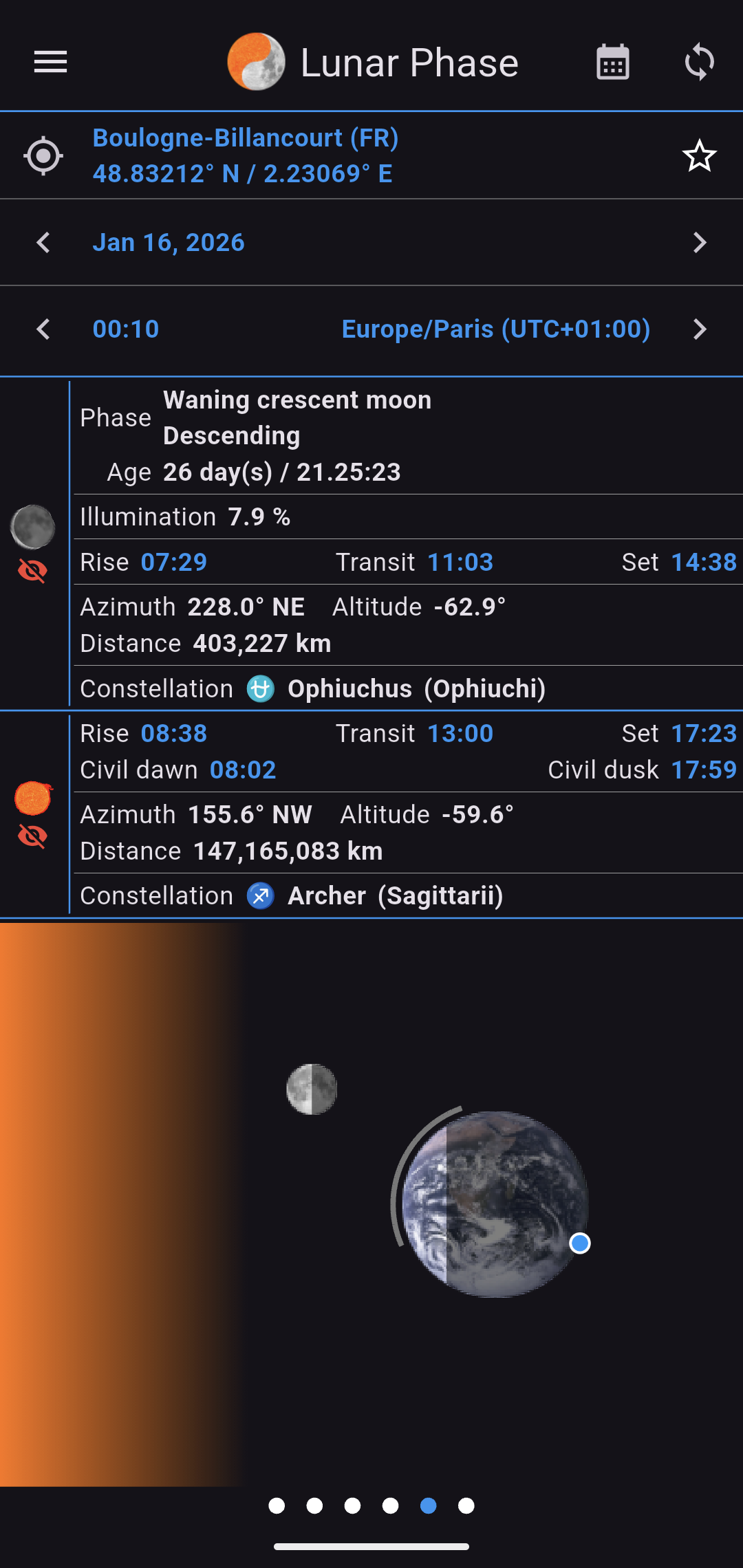 Sun-Earth-Moon System